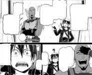 Kirito shocked that Agil's act had been planned by Argo and Asuna.