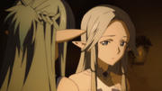 Asuna asking Siune about Yuuki