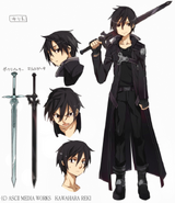 Originales Character-Design von abec für den ersten Band der Light Novel.