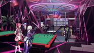 Kureha and Zeliska in a bar in GGO during Sinon's meeting with Kirito's gang S03EP01