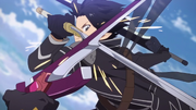 Kirito blocking