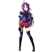 Yuuki's GGO avatar design for Sword Art Online: Fatal Bullet