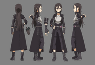 Kirito's GGO body design.