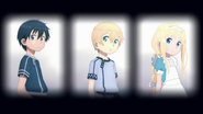 Rulid trio, Kirito Eugeo and Alice Alicization OP