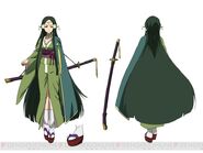 Sakuya's ALO avatar design by Shingo Adachi for the Fairy Dance Arc of the Sword Art Online anime