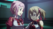 Lisbeth reassuring Silica over Garcia's death F94 IF