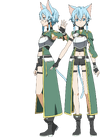 Sinon's ALO Avatar Full Body