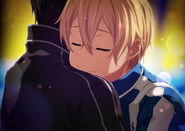 Eugeo hugging Kirito April Fools 2022 Event IF