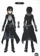 Kirito concept from Fatal Bullet Guide