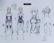 Asuna concept from Fatal Bullet Guide