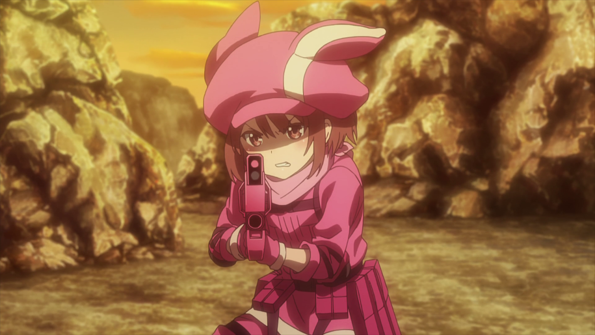 New anime Gun Gale Online challenges magical girl tradition with guns -  Polygon