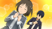 Ronye flustered over Kirito formally deferring to her AL