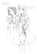 Tiese and Ronye.png (61 KB) Tiese and Ronye drawn by Kawahara in web age