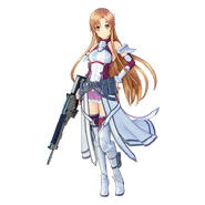 Asuna's GGO avatar design for Sword Art Online: Fatal Bullet