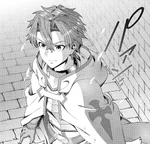 Nautilus donning his KoB armour before departing on a rescue mission - OS manga Ex3.png