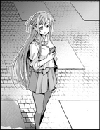 Asuna's casual look in OS manga stage 04