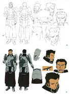 A scan of Schmitt's design from the Design Works artbook.