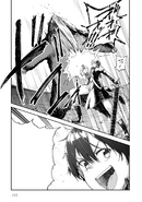 Kirito punching a bear - Barcarolle manga c5