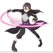 Kirito's GGO avatar's character design for Code Register