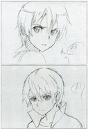 Sketches for Kirito S01 SAO-no-Hanashi art book