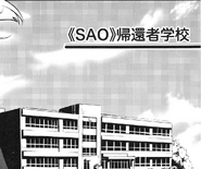 The SAO survivor school in the Girls Ops manga.