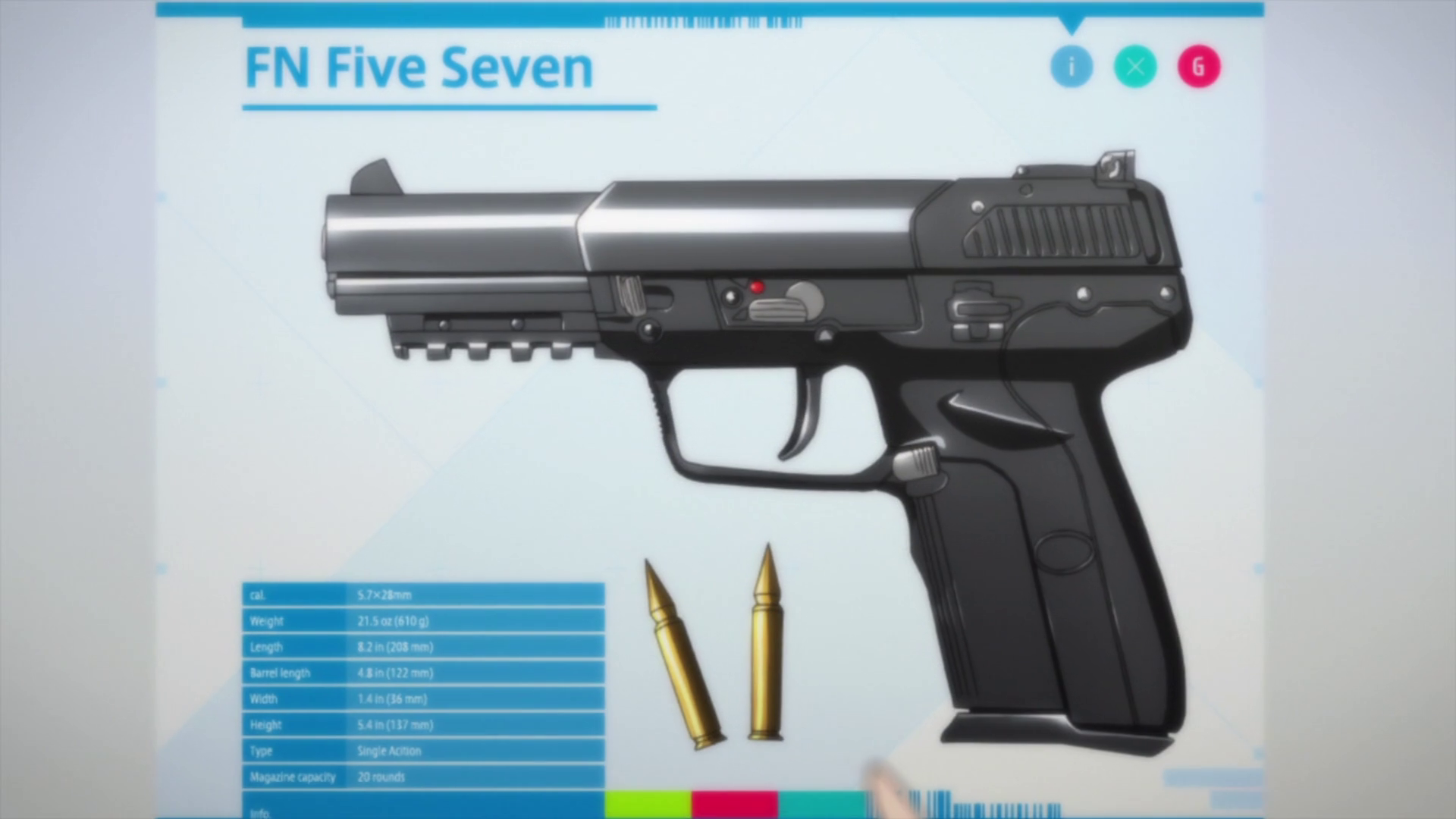 Fn Five Seven Sword Art Online Wiki Fandom