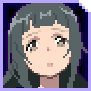 A pixelated Yui Twitter icon.