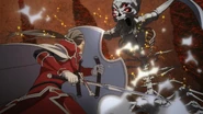 The Skull Reaper fought by Heathcliff.