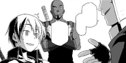 Agil introducing Kirito's Blackie nickname - Progressive manga c16