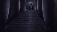 Yulier and the others at the stairway to the Hidden Dungeon