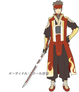 Klein's character design for the Ordinal Scale movie.