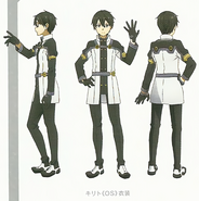 Kirito Character Design Art - SAO Secret Report