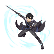 Kirito as the true Black Swordsman