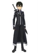 Kirito's ALO avatar design for Accel World VS Sword Art Online: Millennium Twilight