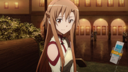 Asuna's friendly smile.