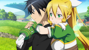 Kirito and Leafa H-F