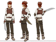 Character-Design von Shingo Adachi für den Sword Art Online Anime.