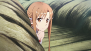 Asuna hiding