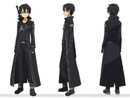 Character design by Shingo Adachi for the Sword Art Online anime