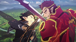 Kirito vs Eugene