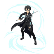 Kirito as Black Swordsman