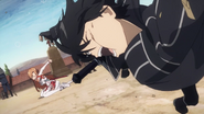 Kirito slapped by Asuna.