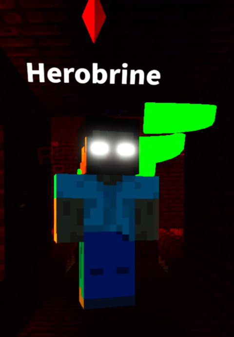 Dark Herobrine Minecraft Skin