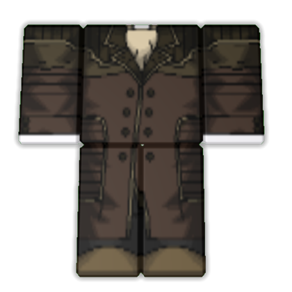 Hefty Coat Swordburst 2 Wiki Fandom - roblox brown jacket