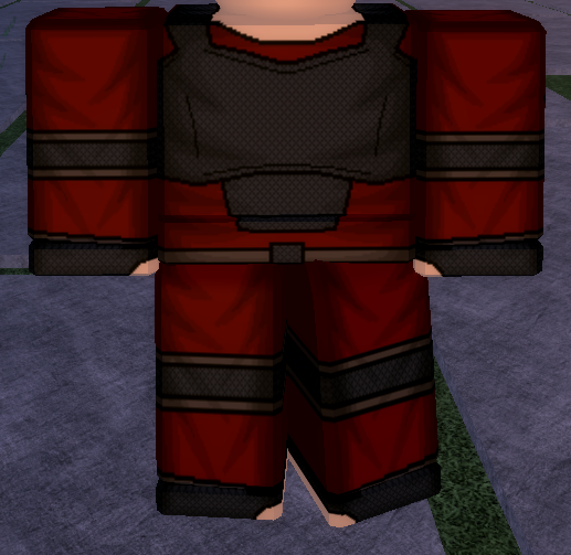 2 red arm sleeves roblox