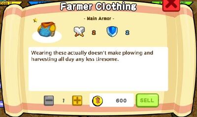 Farmer Clothing Text