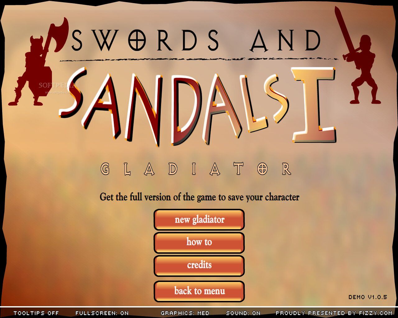 Swords and Sandals: Gladiator | Swords and Wiki | Fandom