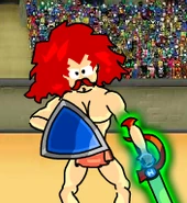 Naked HeChaos.png (51 KB) HeChaos without his armor in Sword & Sandals 2