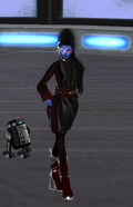 Kyanduso as a Sith Acolyte