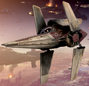 Amazon.com: Star Wars Starfighter Vehicle V-Wing Fighter